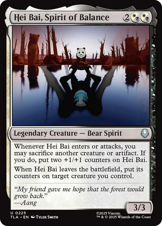 Image for Hei Bai, Spirit of Balance (225) - Magic: The Gathering