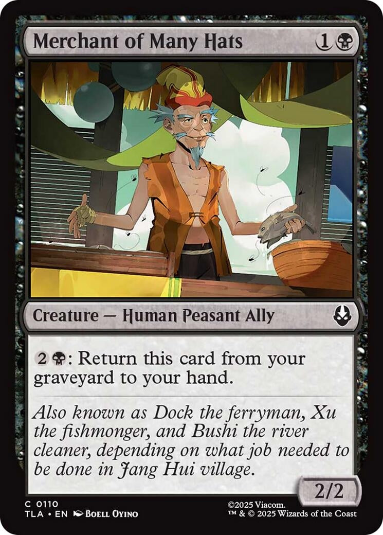 Image for Merchant of Many Hats (110) - Magic: The Gathering