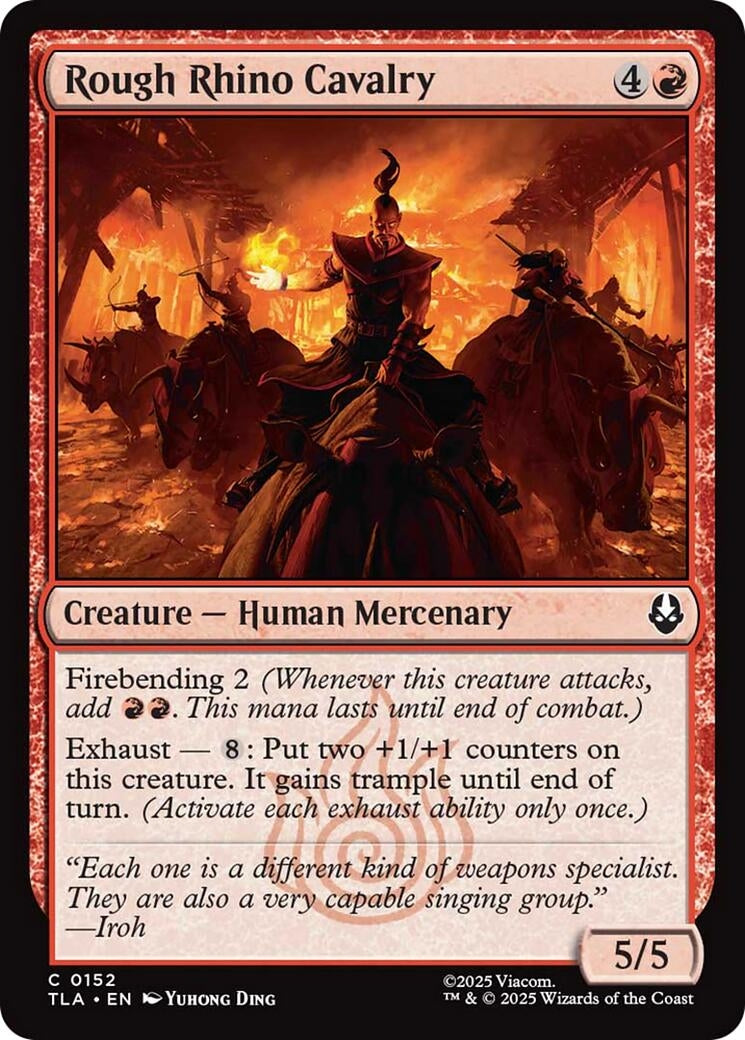 Image for Rough Rhino Cavalry (152) - Magic: The Gathering