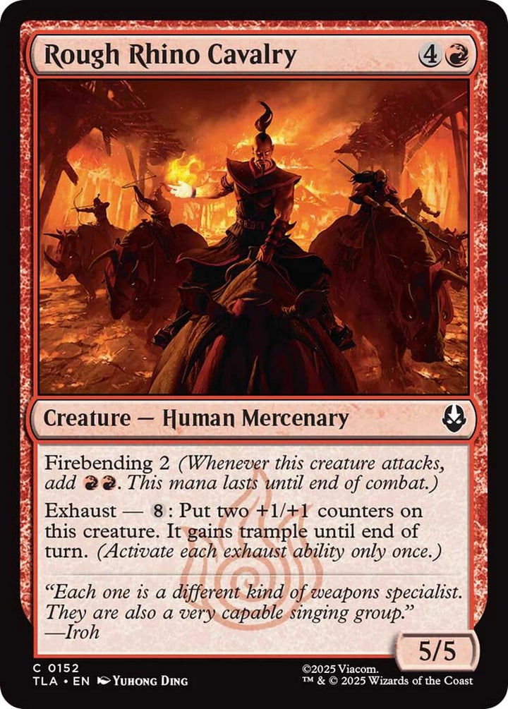 Image for Rough Rhino Cavalry (152) - Magic: The Gathering
