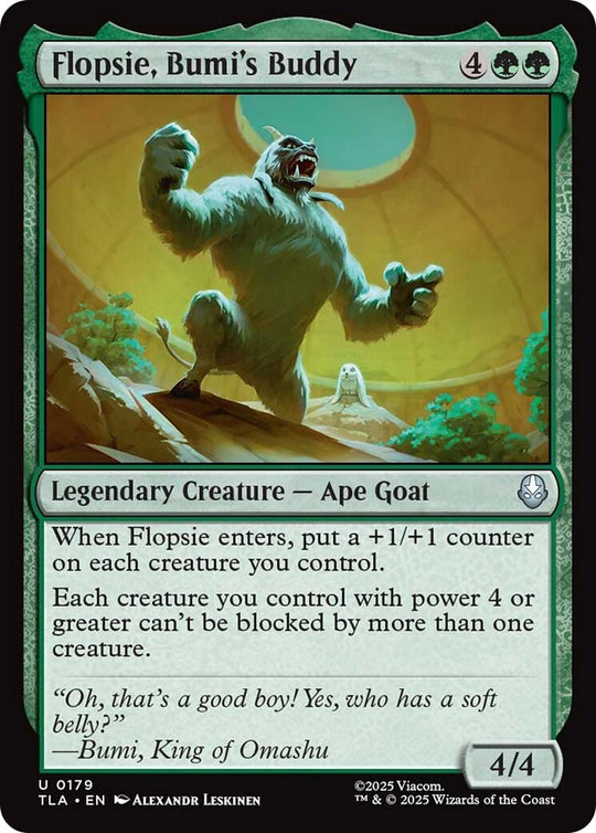 Image for Flopsie, Bumi's Buddy (179) - Magic: The Gathering