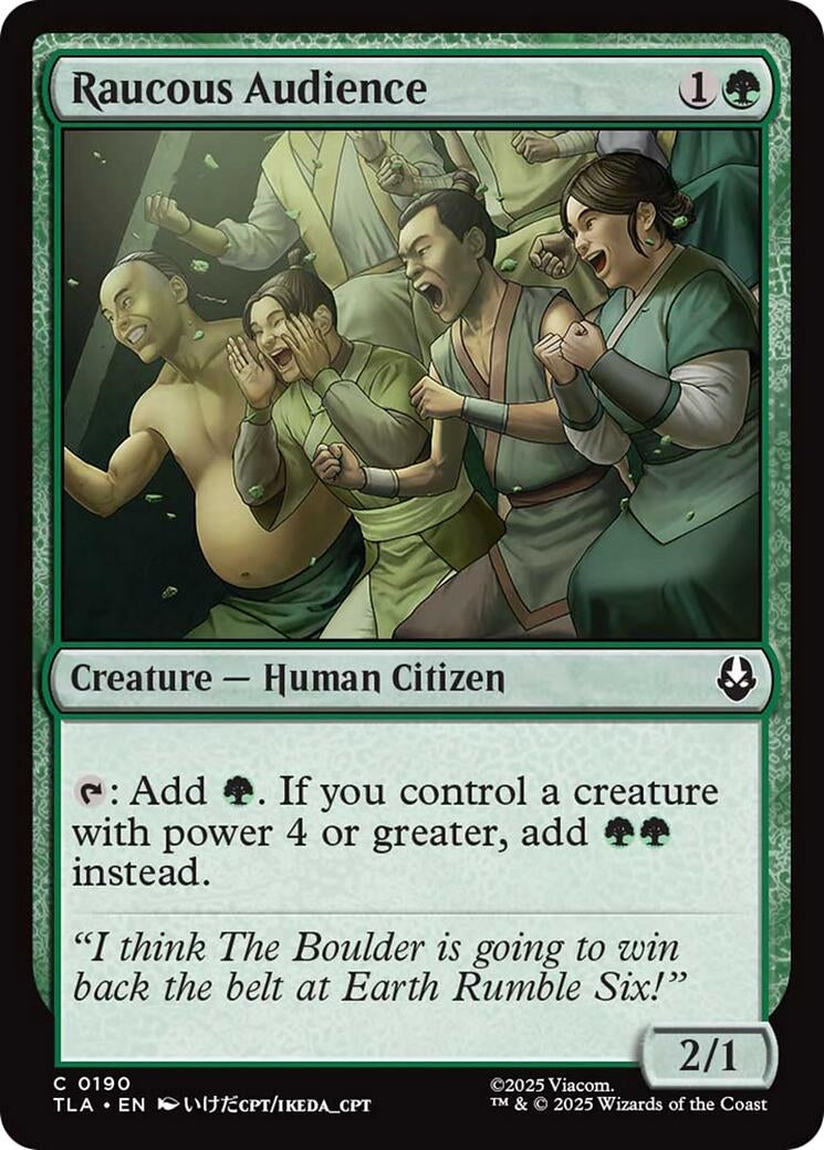 Image for Raucous Audience (190) - Magic: The Gathering