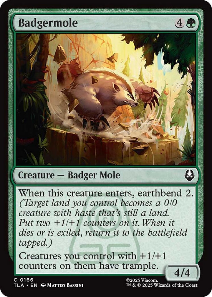 Image for Badgermole (166) - Magic: The Gathering