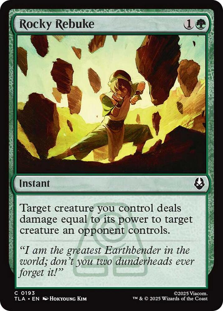 Image for Rocky Rebuke (193) - Magic: The Gathering