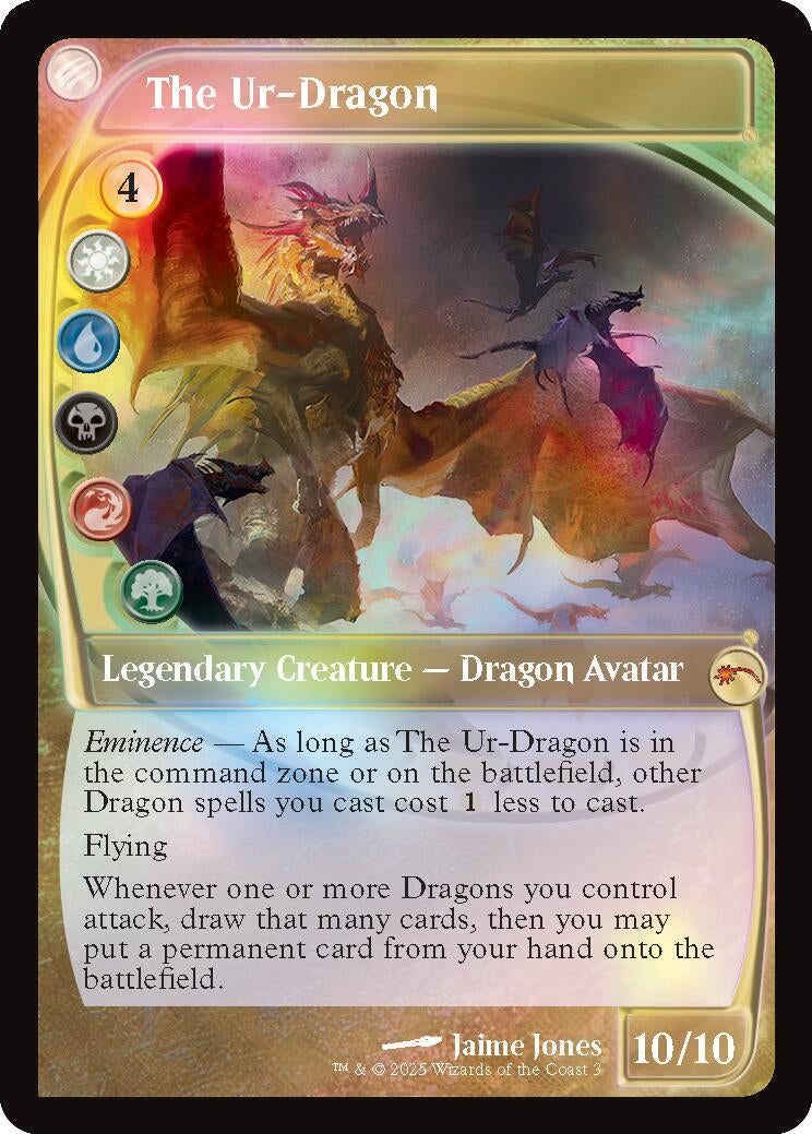 Image for The Ur-Dragon (Future Sight) (3) - Magic: The Gathering