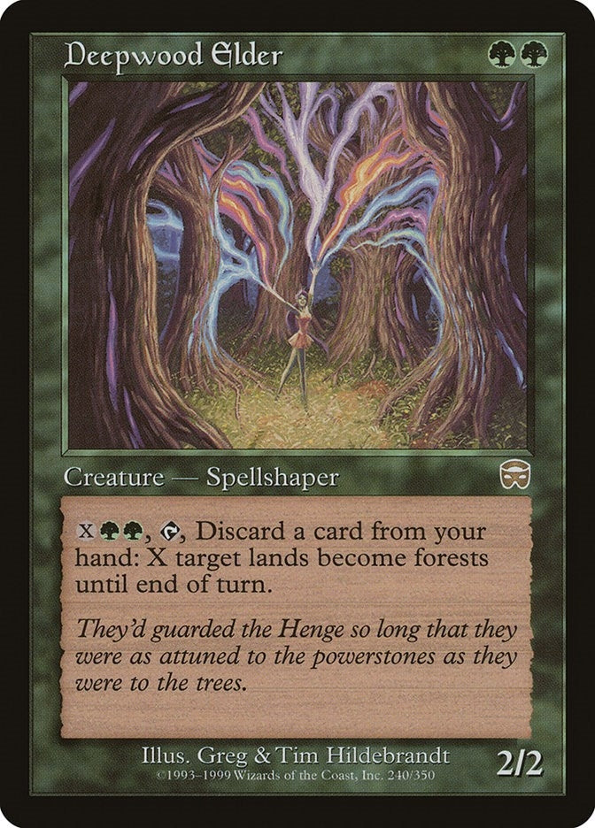 Image for Deepwood Elder (240) - Magic: The Gathering