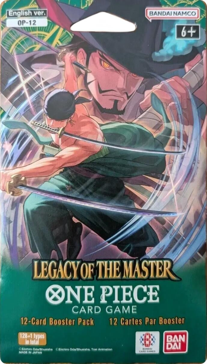 Image for Legacy of the Master - Sleeved Booster Pack - One Piece Card Game