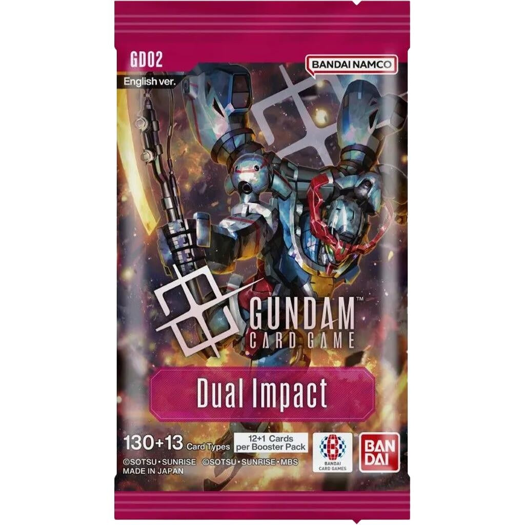 Image for Dual Impact Booster Pack - Gundam Card Game