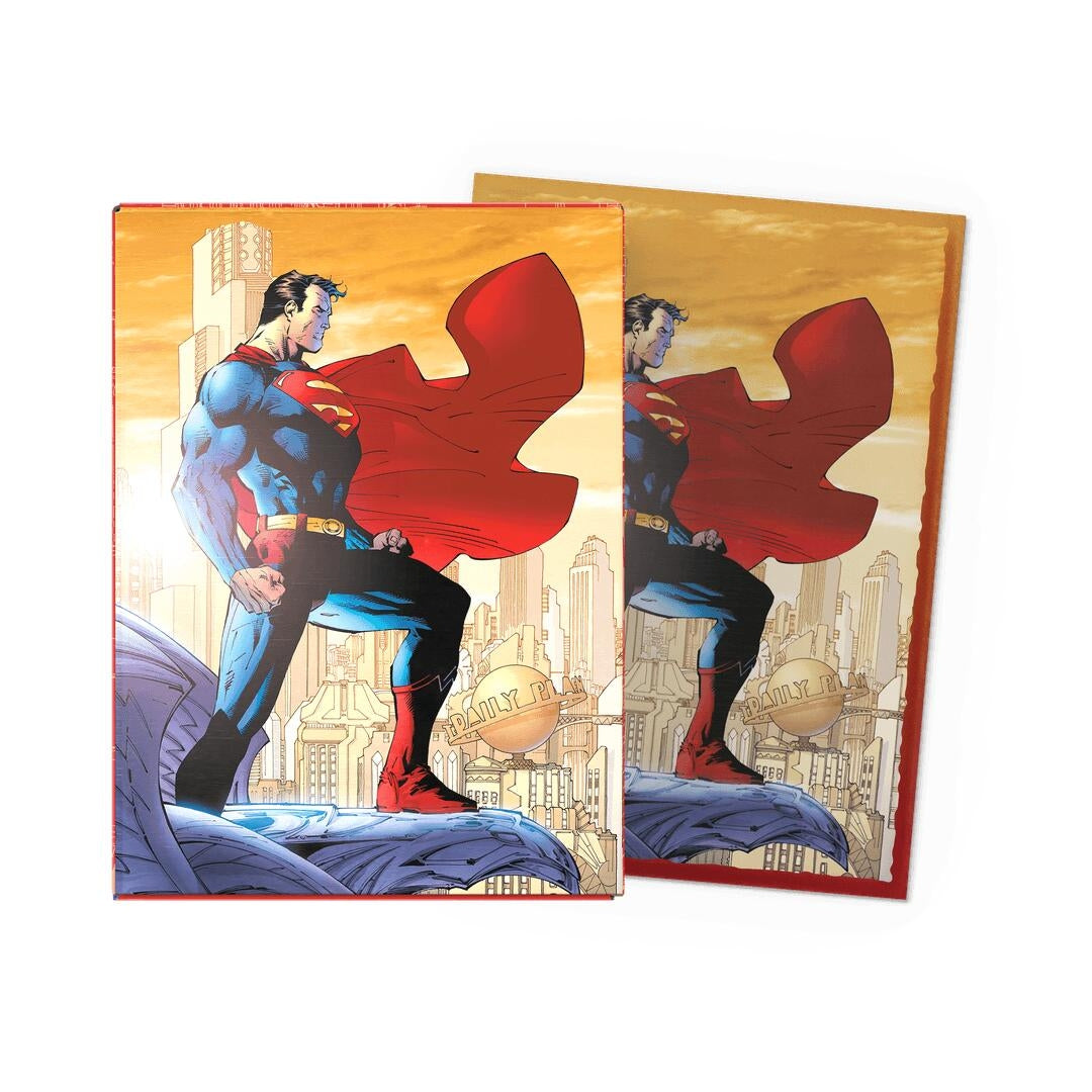 Image for Dragon Shield Brushed Art Sleeves - Superman 2 (100-pack) - Card Sleeves
