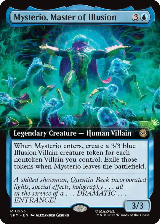 Image for Mysterio, Master of Illusion (Extended Art) (253) - Magic: The Gathering