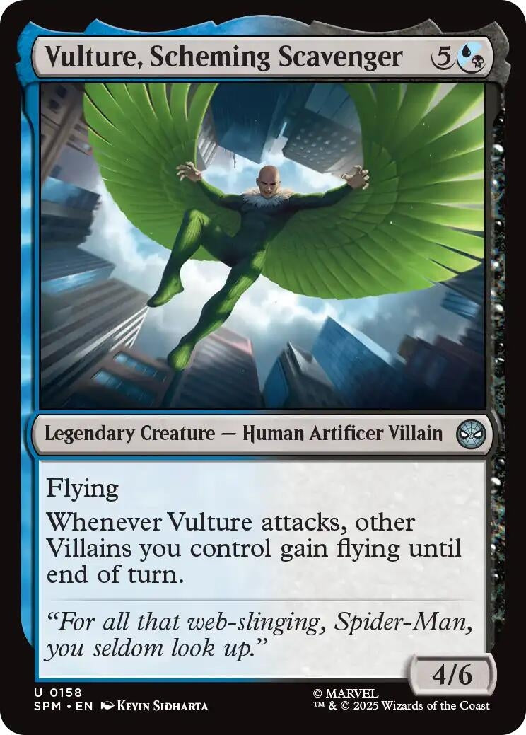 Image for Vulture, Scheming Scavenger (158) - Magic: The Gathering