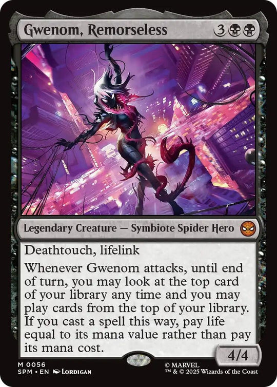 Image for Gwenom, Remorseless (56) - Magic: The Gathering