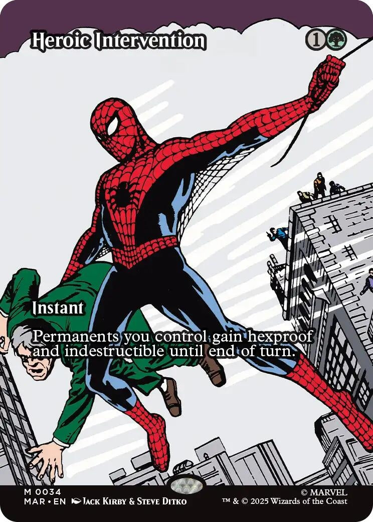 Image for Heroic Intervention (Borderless) (34) - Magic: The Gathering