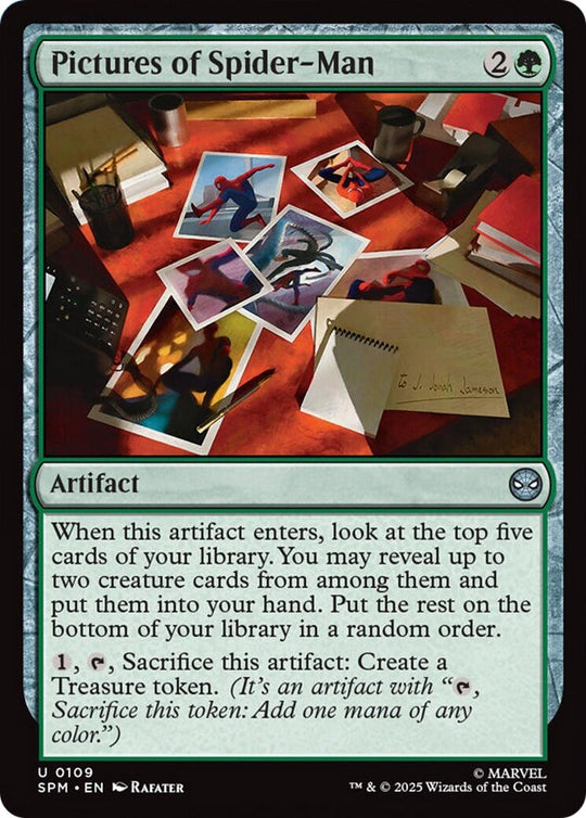 Image for Pictures of Spider-Man (109) - Magic: The Gathering