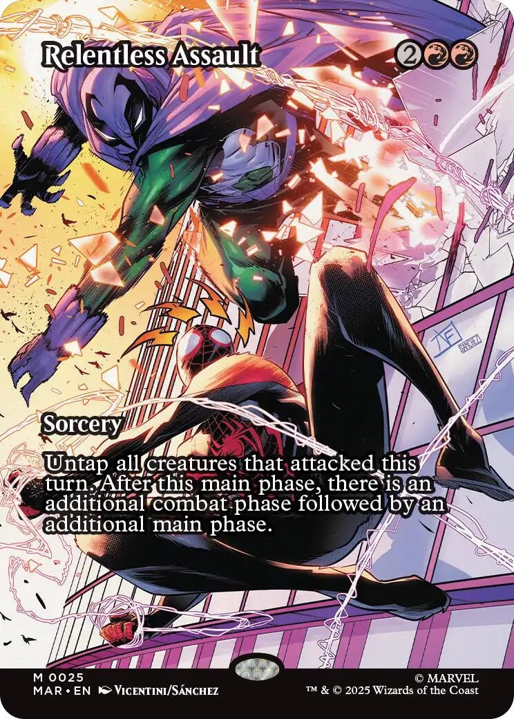 Image for Relentless Assault (Borderless) (25) - Magic: The Gathering