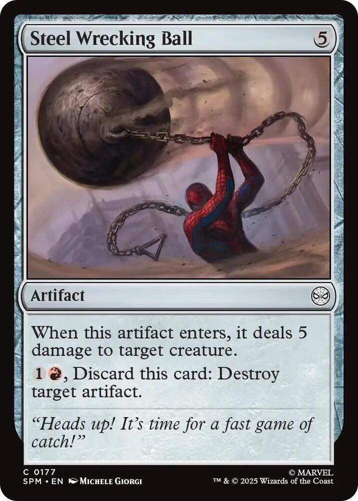 Image for Steel Wrecking Ball (177) - Magic: The Gathering