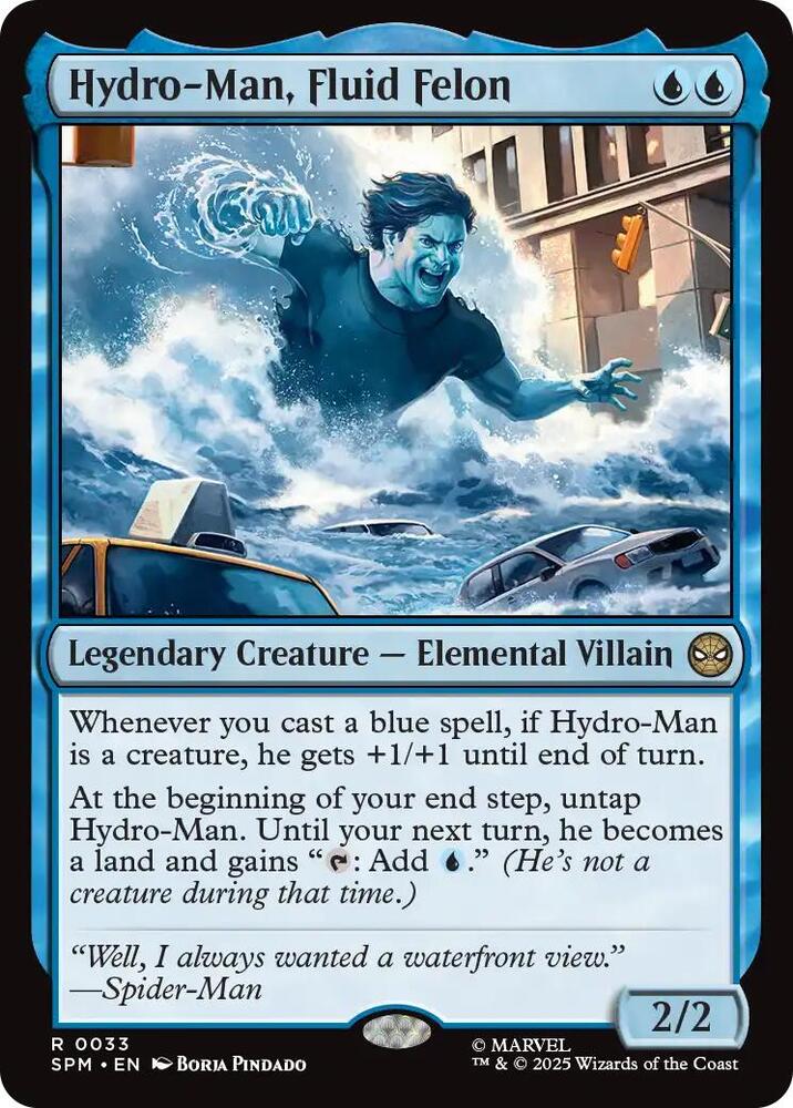 Image for Hydro-Man, Fluid Felon (33) - Magic: The Gathering