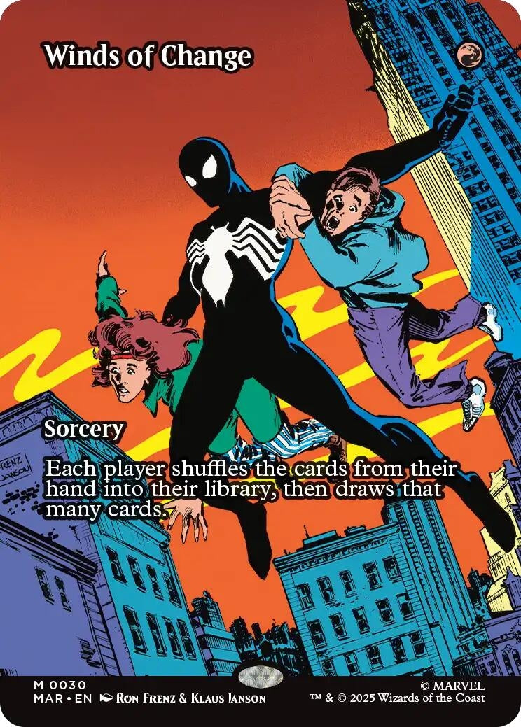 Image for Winds of Change (Borderless) (30) - Magic: The Gathering