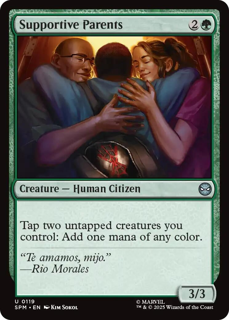 Image for Supportive Parents (119) - Magic: The Gathering