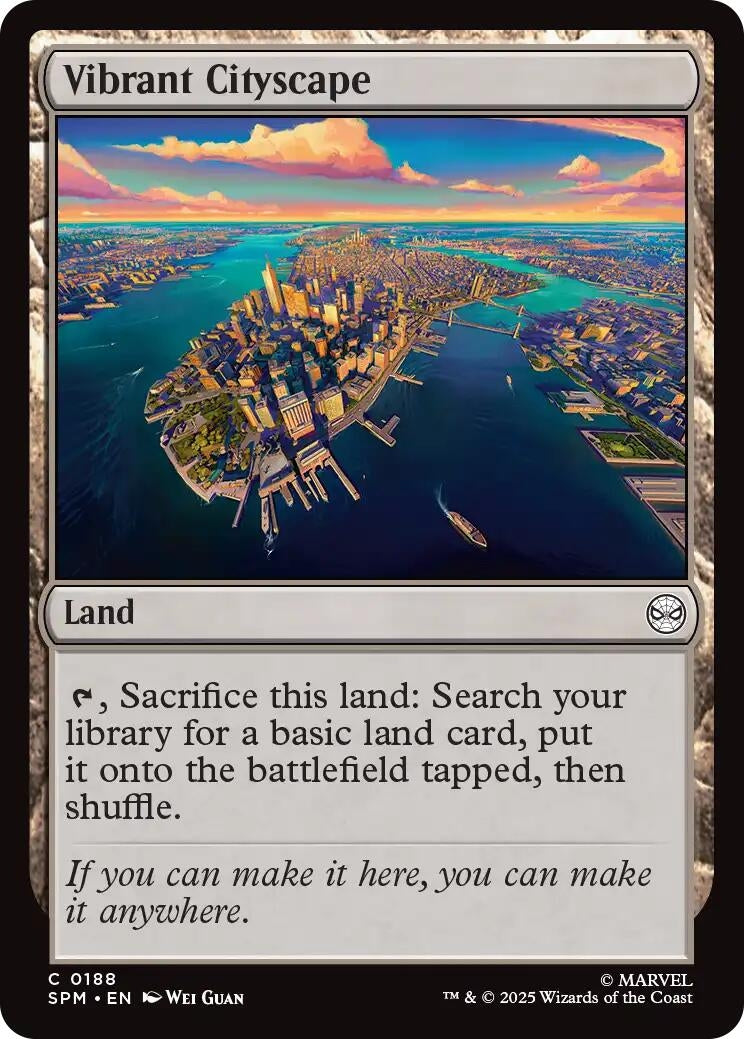 Image for Vibrant Cityscape (188) - Magic: The Gathering