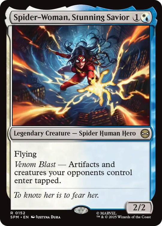 Image for Spider-Woman, Stunning Savior (152) - Magic: The Gathering