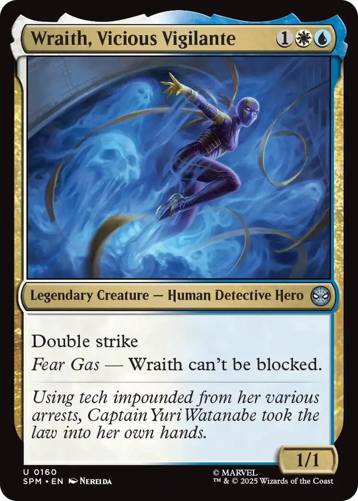 Image for Wraith, Vicious Vigilante (160) - Magic: The Gathering