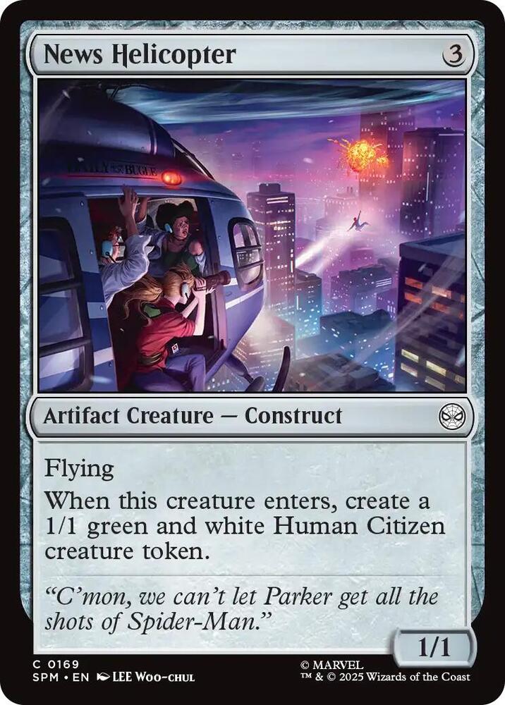 Image for News Helicopter (169) - Magic: The Gathering