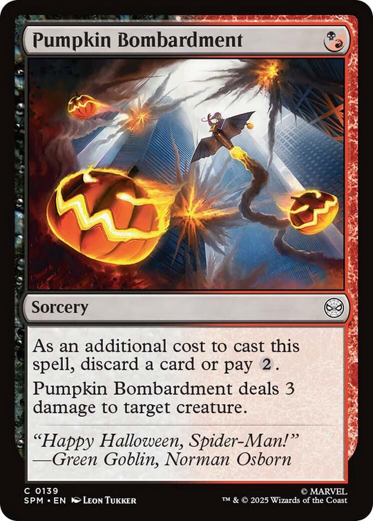 Image for Pumpkin Bombardment (139) - Magic: The Gathering