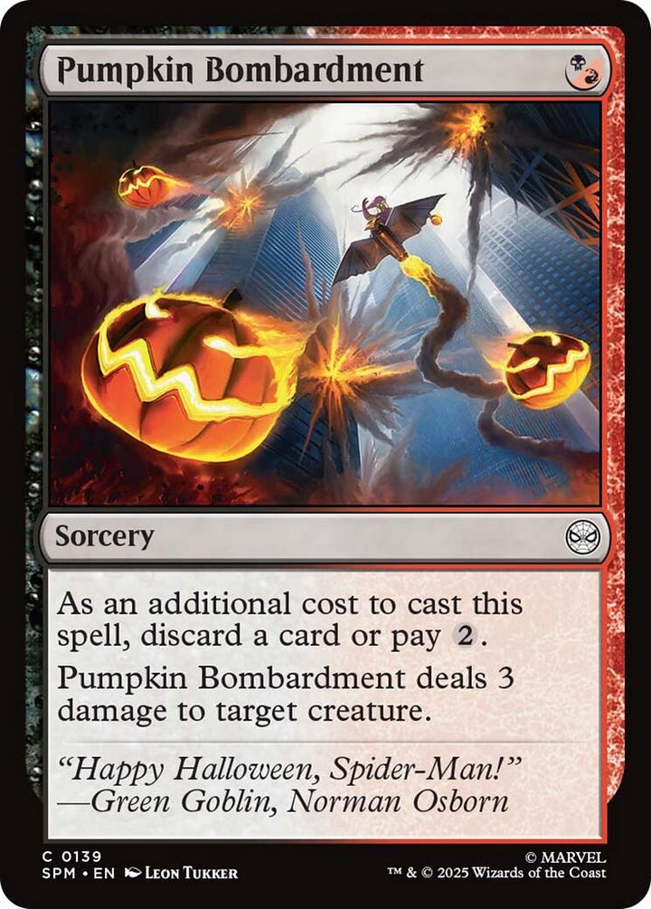 Image for Pumpkin Bombardment (139) - Magic: The Gathering