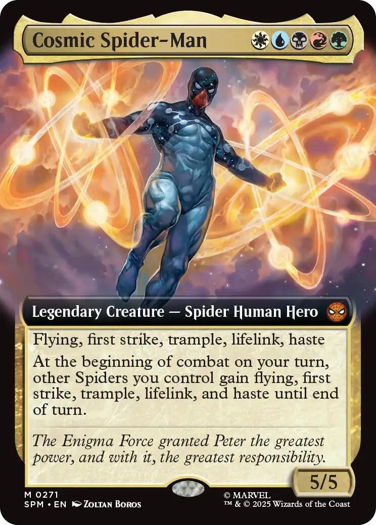 Image for Cosmic Spider-Man (Extended Art) (271) - Magic: The Gathering