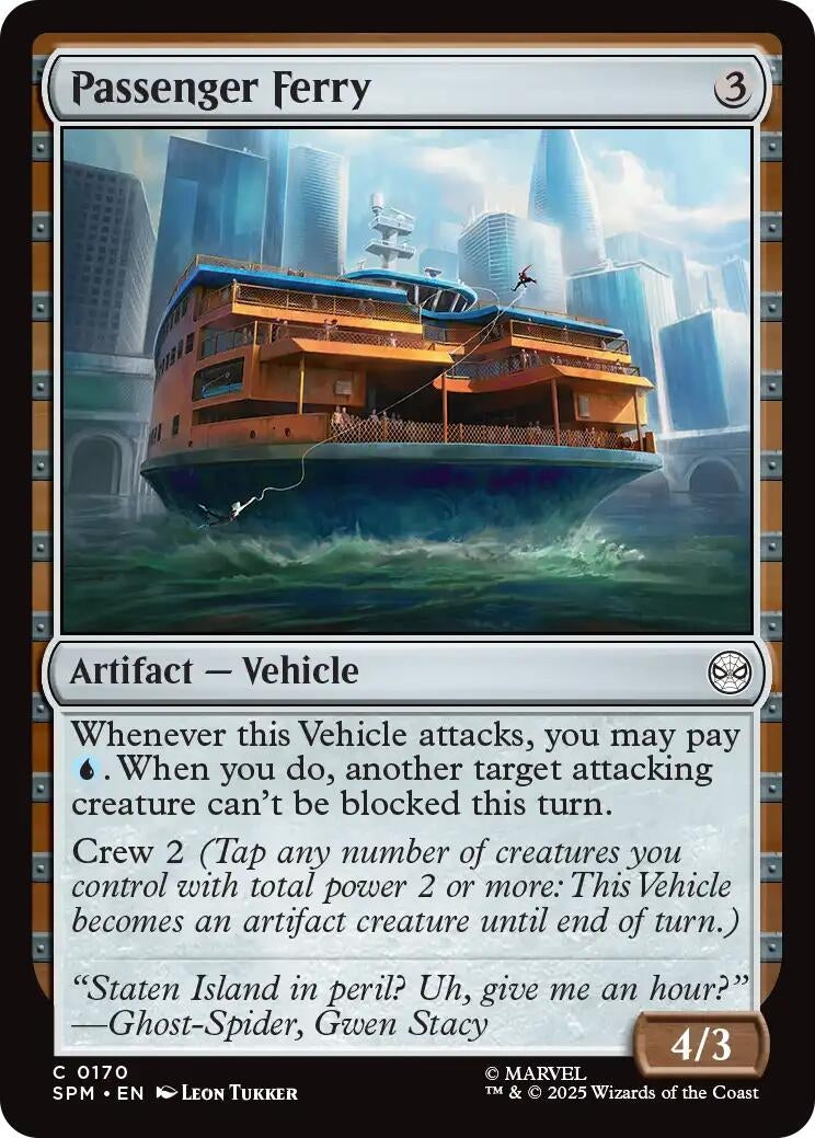 Image for Passenger Ferry (170) - Magic: The Gathering