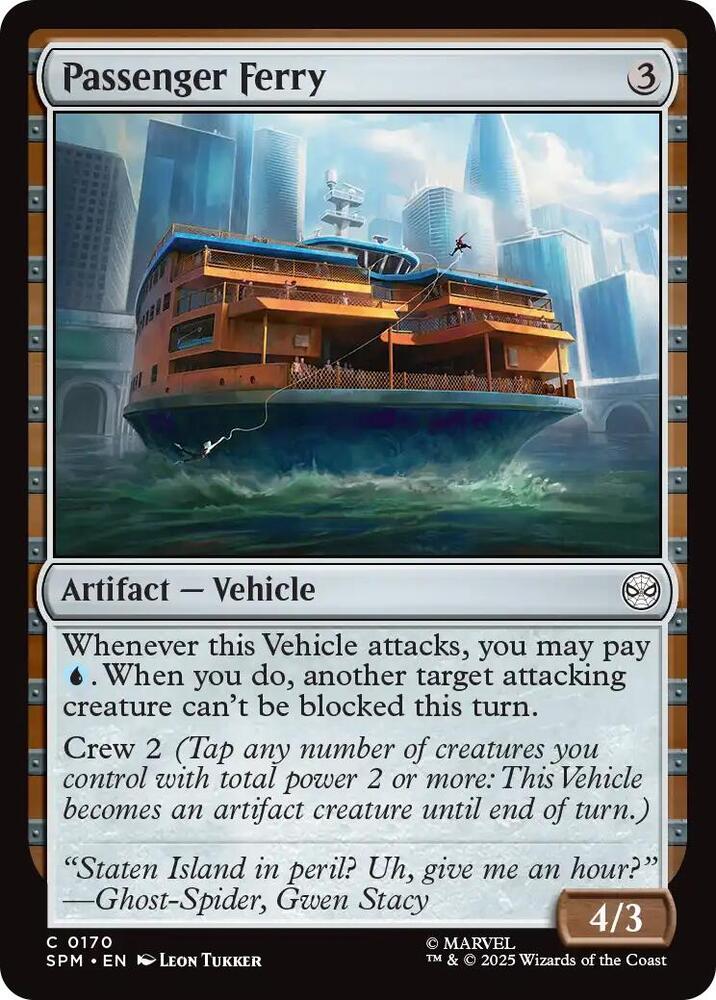 Image for Passenger Ferry (170) - Magic: The Gathering