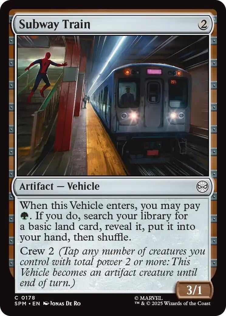 Image for Subway Train (178) - Magic: The Gathering