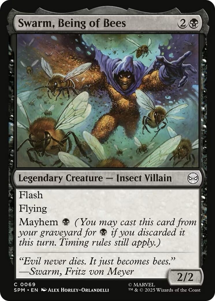 Image for Swarm, Being of Bees (69) - Magic: The Gathering