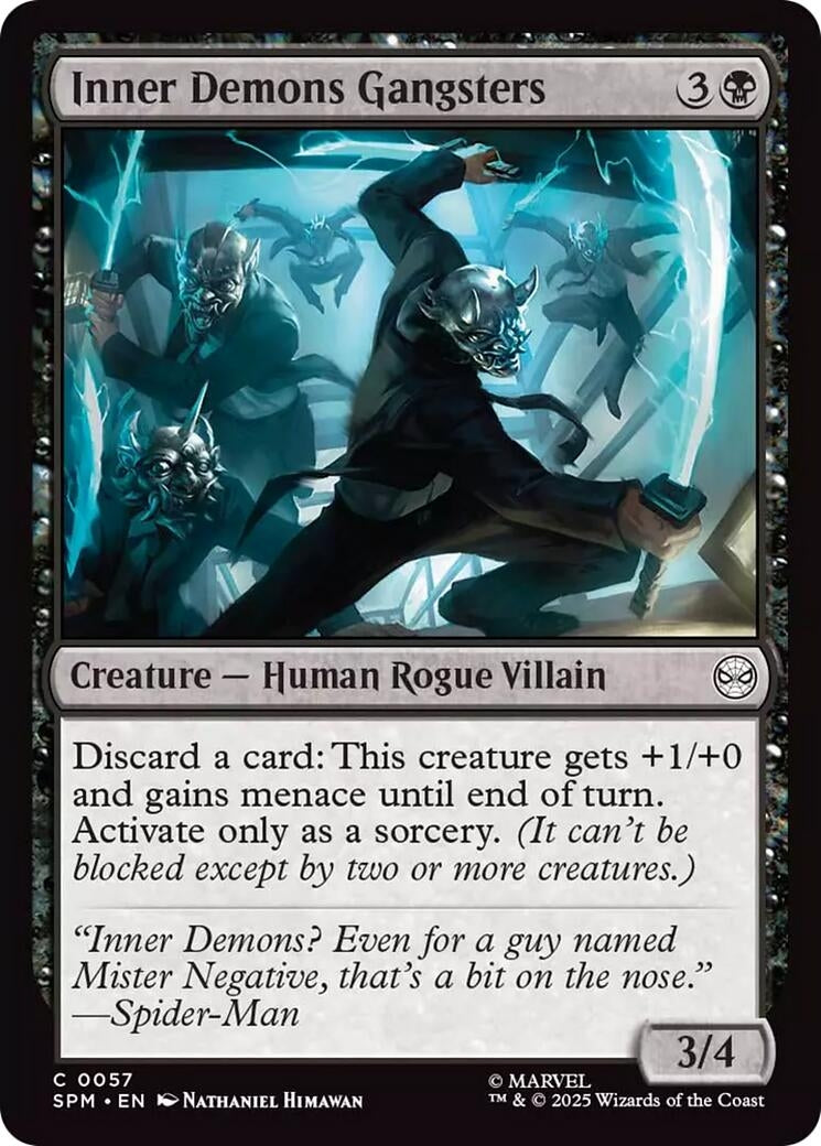 Image for Inner Demons Gangsters (57) - Magic: The Gathering