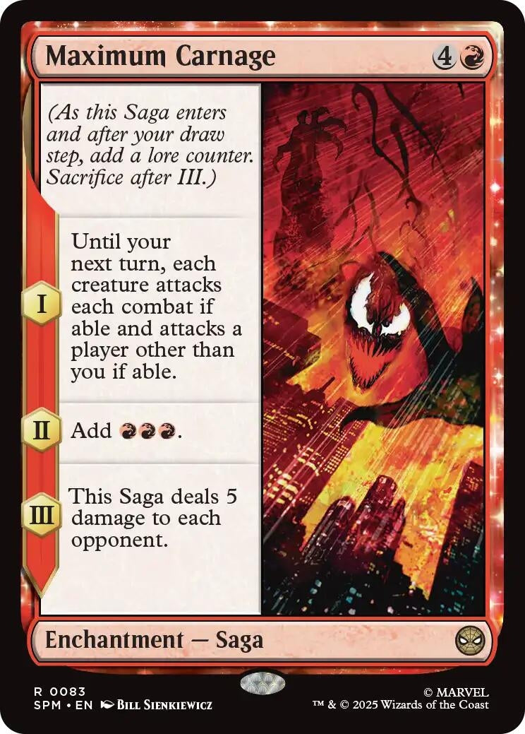 Image for Maximum Carnage (83) - Magic: The Gathering