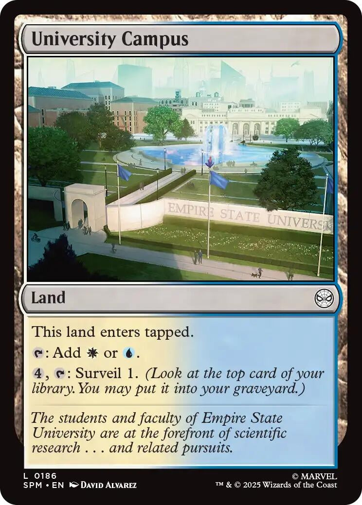 Image for University Campus (186) - Magic: The Gathering