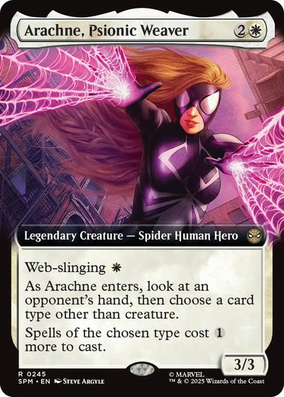 Arachne, Psionic Weaver (Extended Art) (245) (SPM)