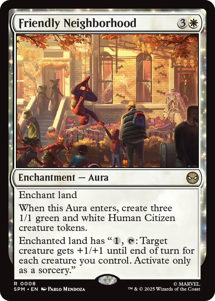 Image for Friendly Neighborhood (8) - Magic: The Gathering