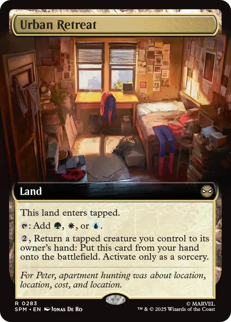 Image for Urban Retreat (Extended Art) (283) - Magic: The Gathering