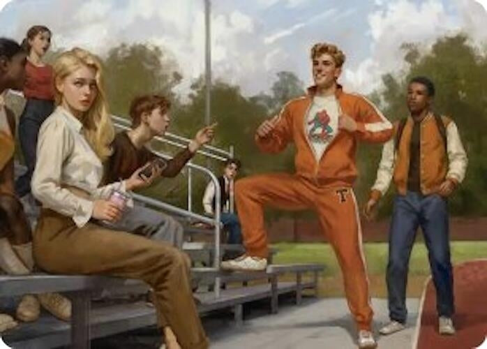 Image for Flash Thompson, Spider-Fan Art Card (1) (ASSPM) - Magic: The Gathering