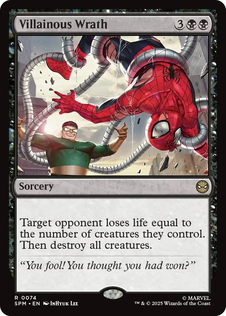 Image for Villainous Wrath (74) - Magic: The Gathering