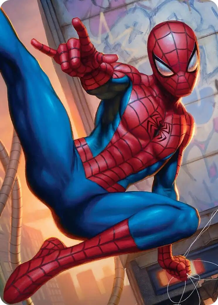 Image for Sensational Spider-Man Art Card (ASSPM) - Magic: The Gathering