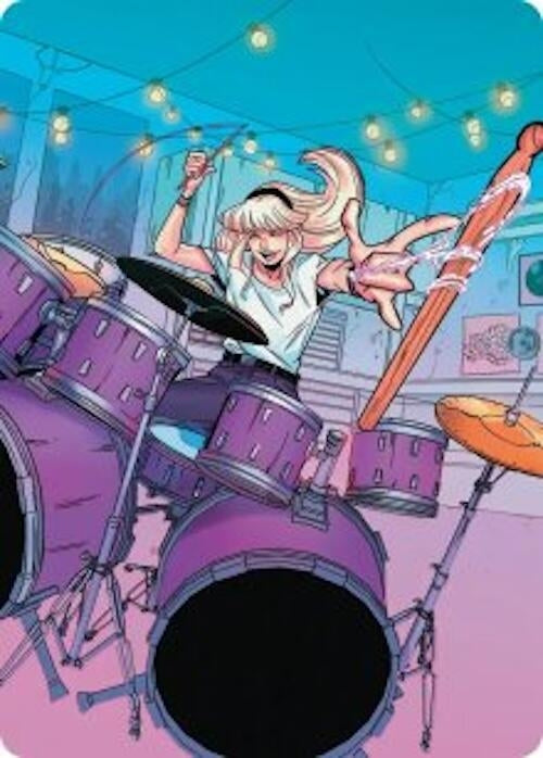 Image for Gwen Stacy Art Card (34/54) (34) (ASSPM) - Magic: The Gathering