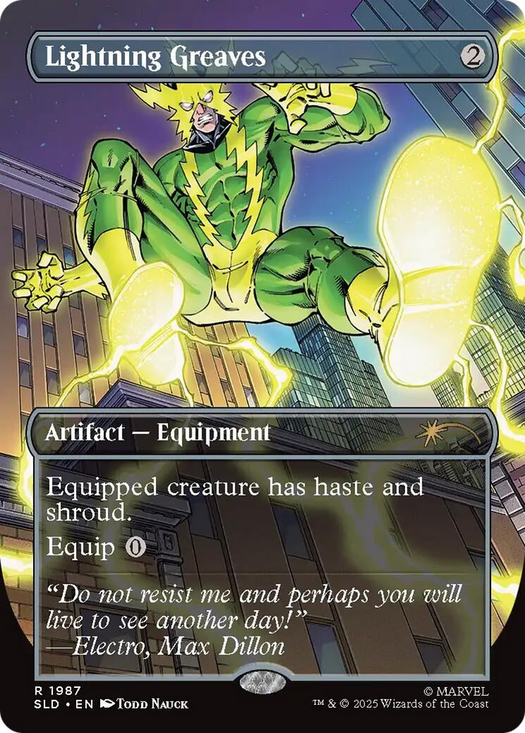 Image for Lightning Greaves (1987) (1987) - Magic: The Gathering