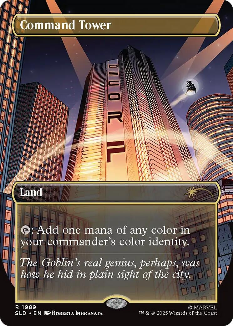 Image for Command Tower (1989) (1989) (SLD) - Magic: The Gathering
