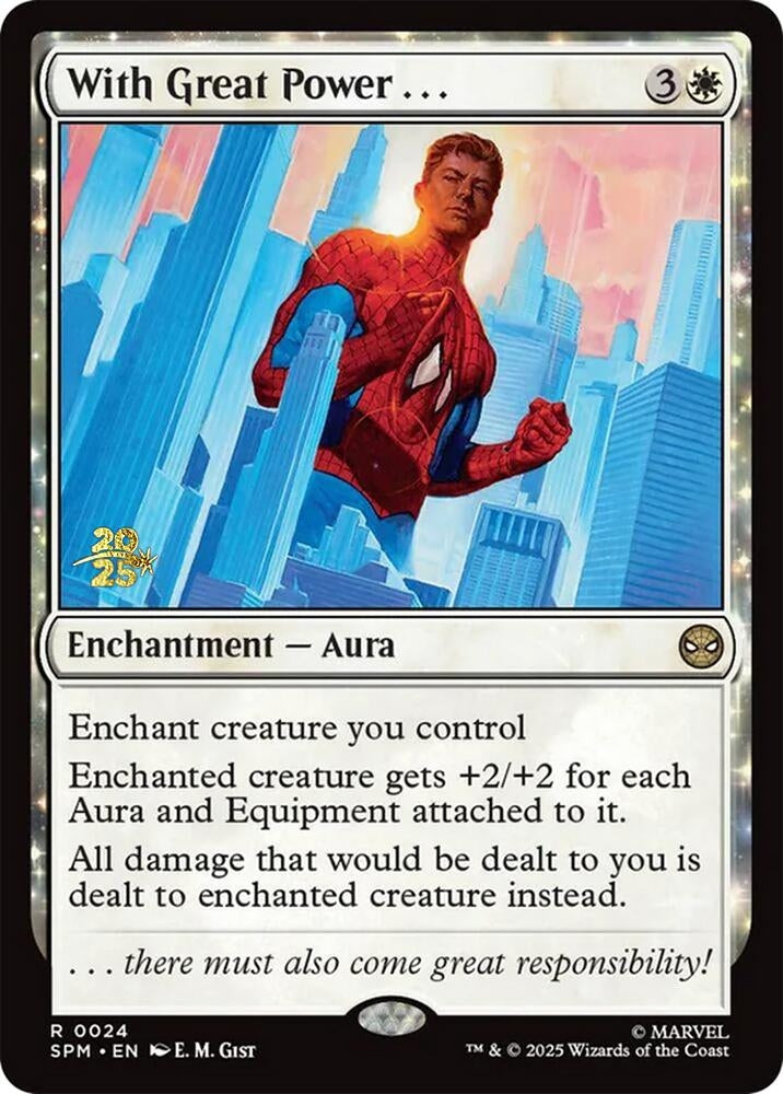 Image for With Great Power . . . (24) - Magic: The Gathering