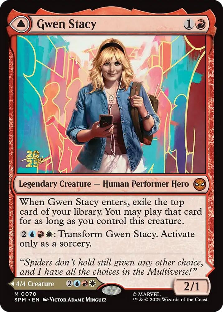Image for Gwen Stacy (78) - Magic: The Gathering