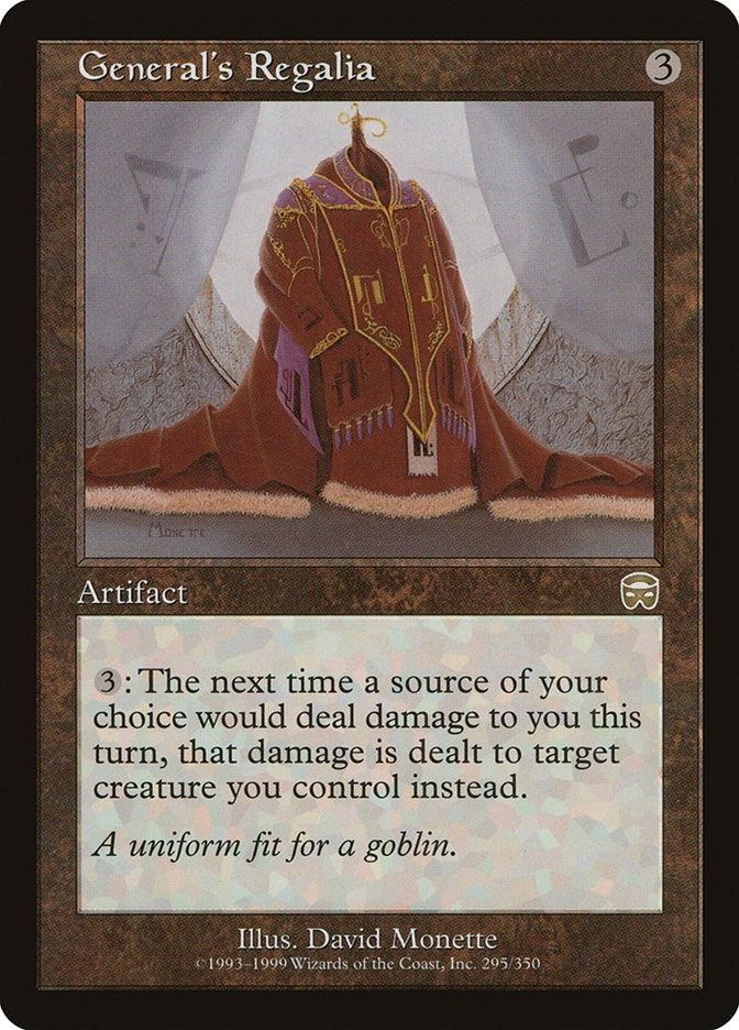 Image for General's Regalia (295) - Magic: The Gathering