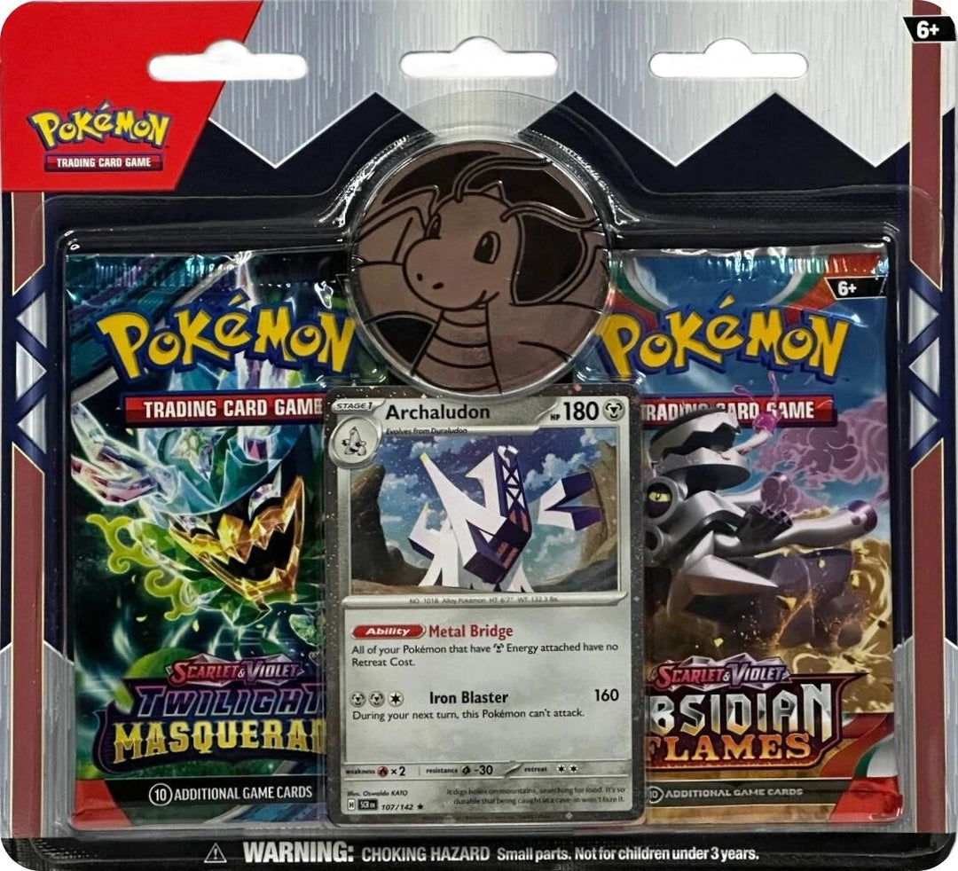Image for Checklane 2-Pack Blister [Archaludon] (3-tab) - Pokemon